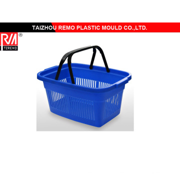 Hand Basket Plastic Supermarket Shopping Basket Mold